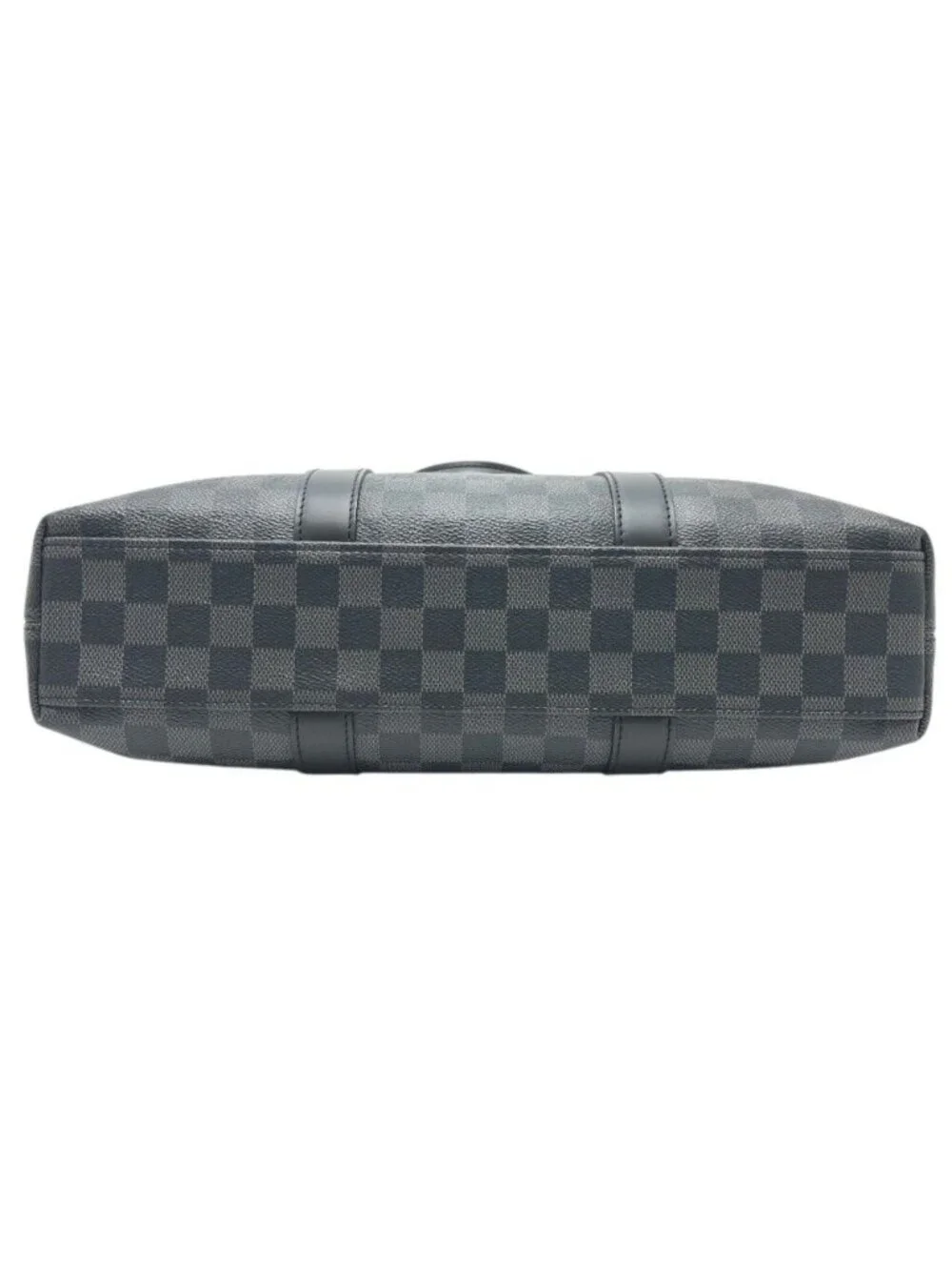 Louis Vuitton Tote Bag Anton Damier Graphite Canvas Noir Black